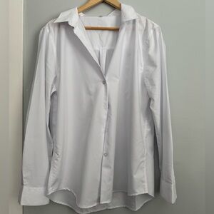 Classic White Men's Shirt